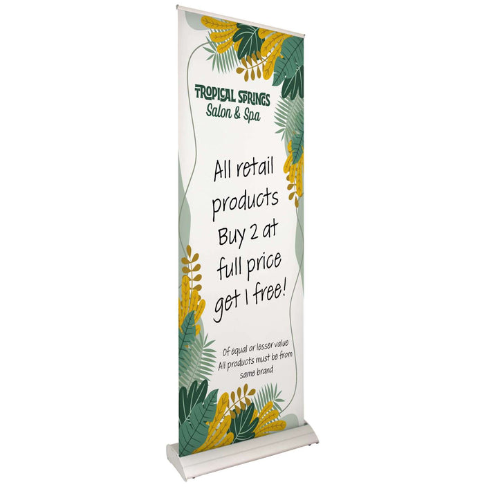 Deluxe Pro Retractor Single-Banner Kit (Dry-Erase Media)