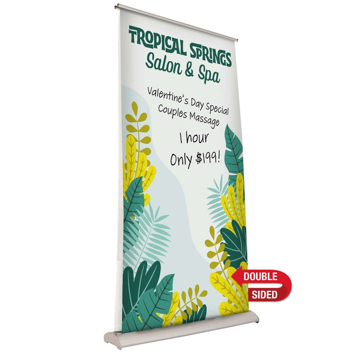 Deluxe Pro Retractor Double-Banner Kit (Dry-Erase Media)