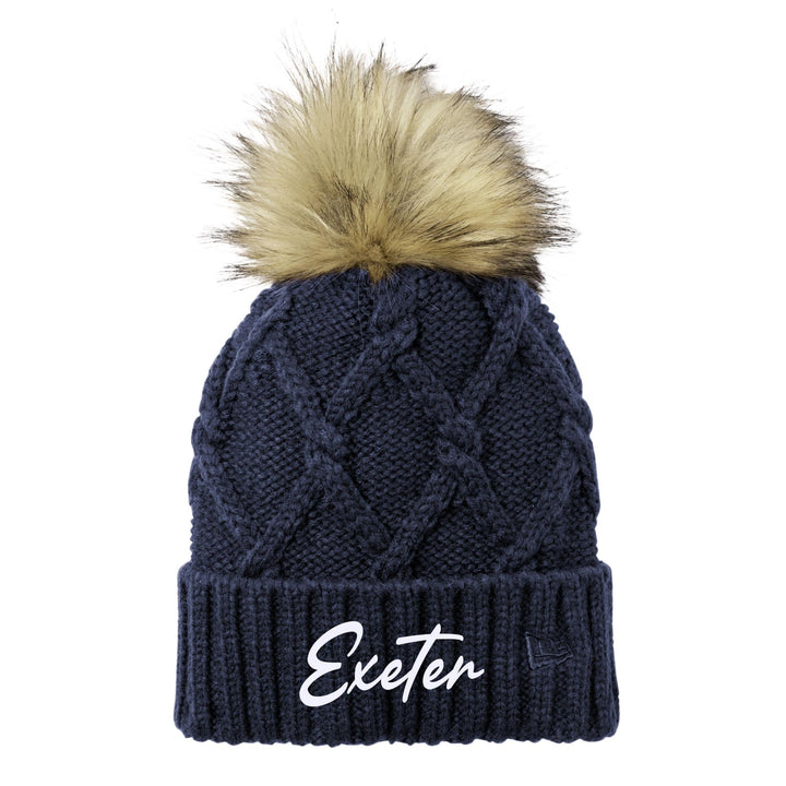 Exeter Faux Fur Pom Beanie