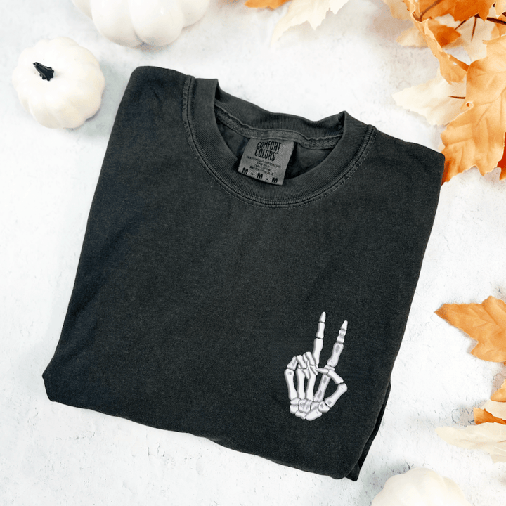 Halloween Skeleton Hand T-Shirt