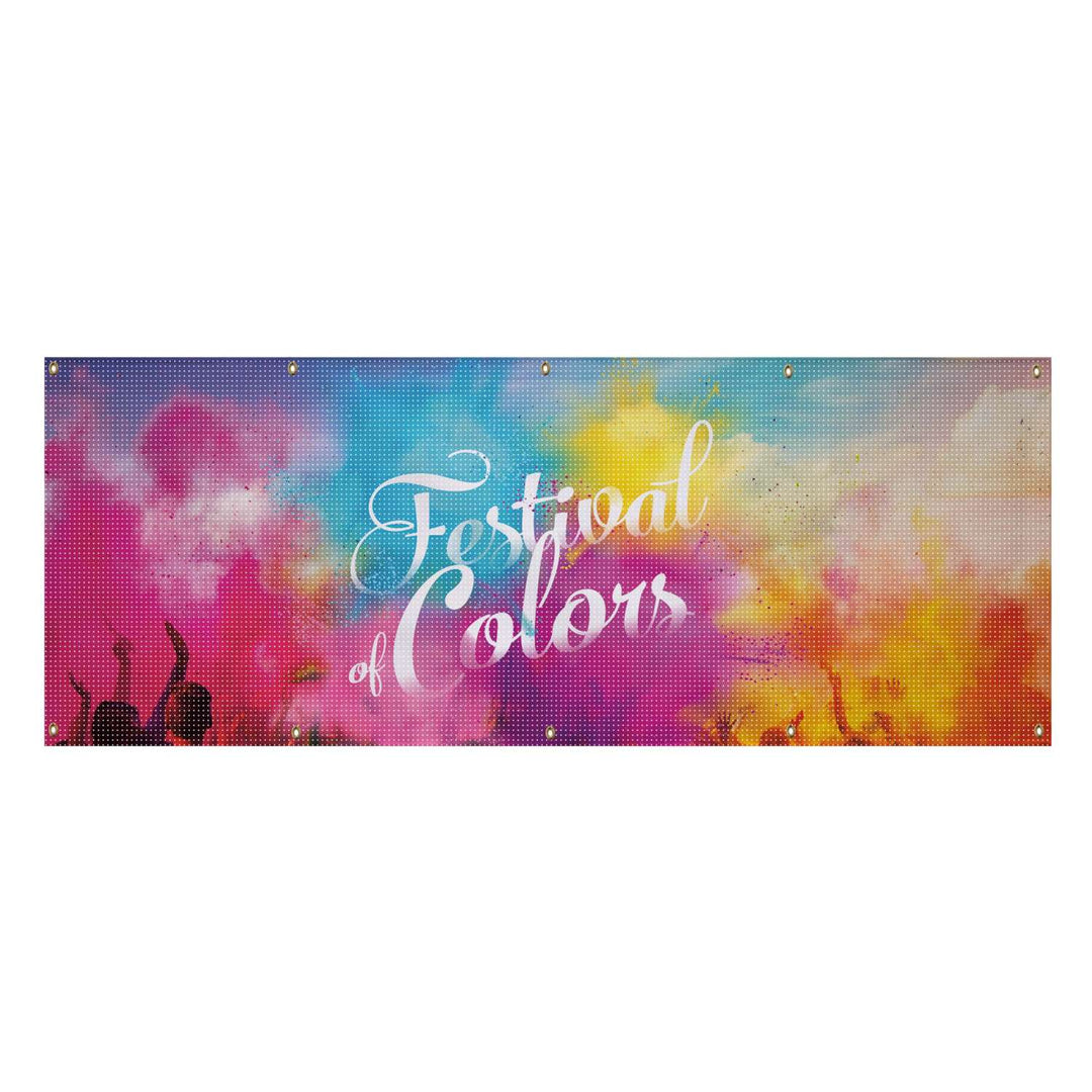 Outdoor Mesh Vinyl Banner (9 oz.)