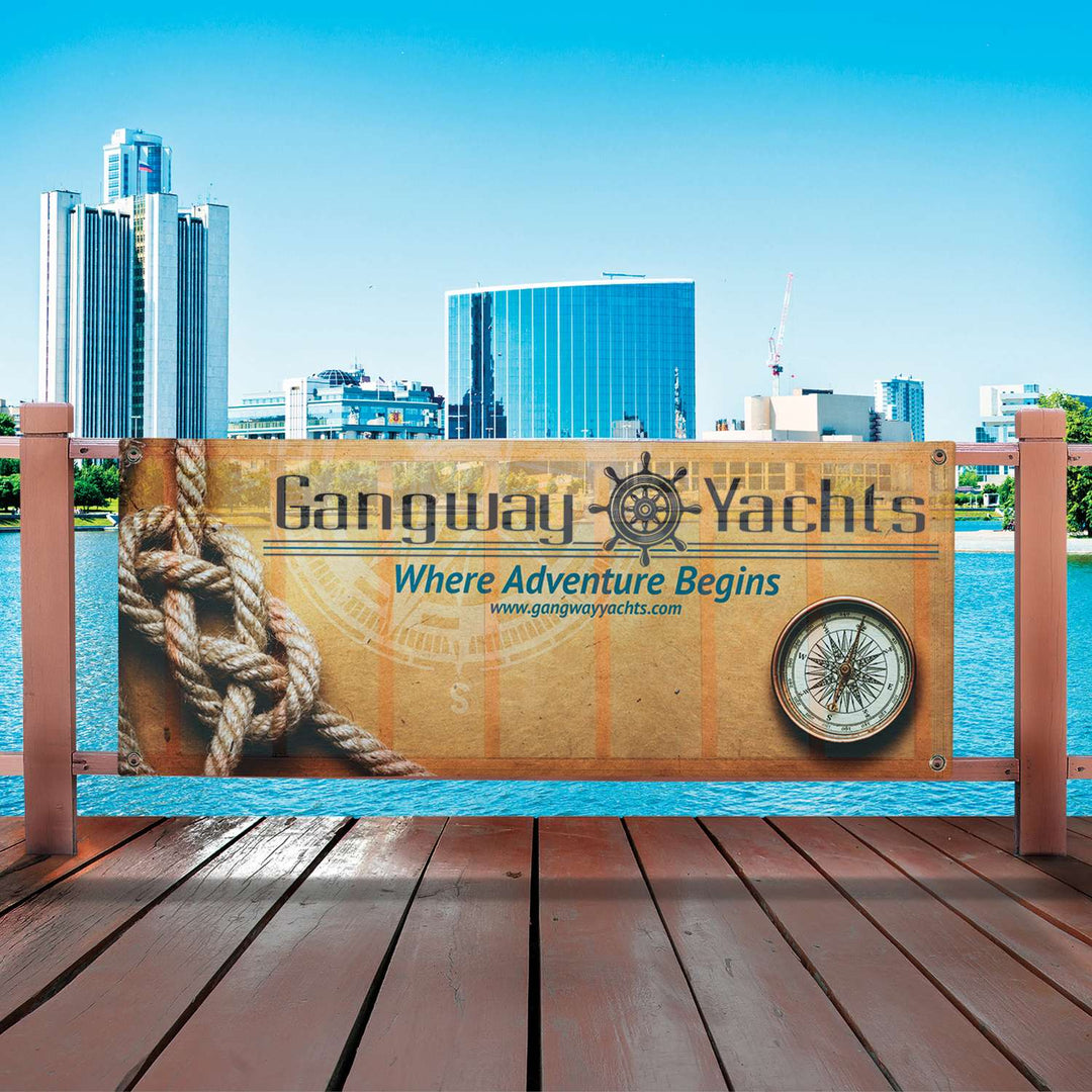 Outdoor Mesh Vinyl Banner (9 oz.)