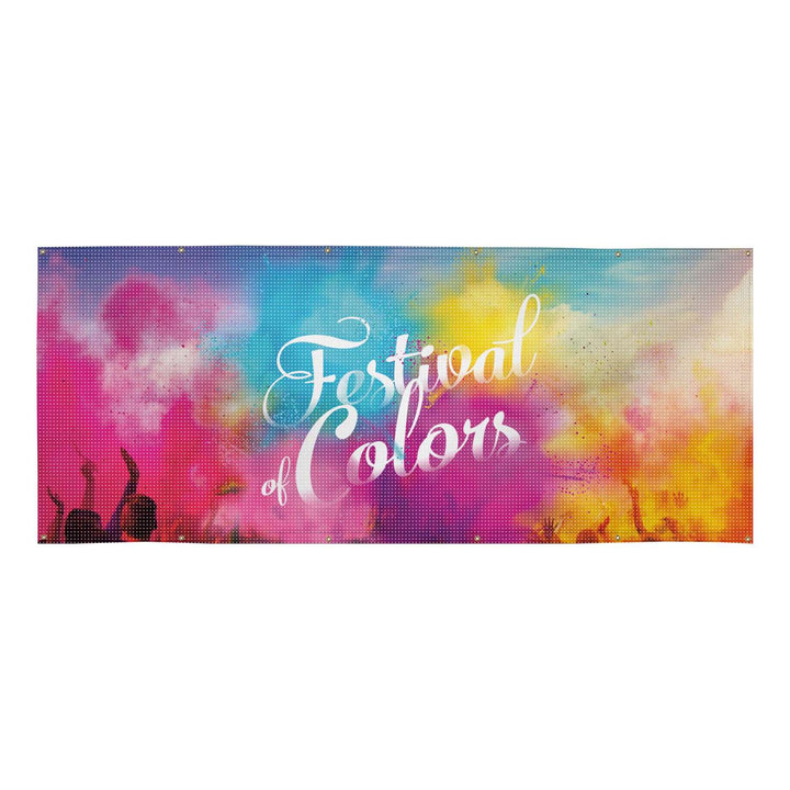 Outdoor Mesh Vinyl Banner (9 oz.)