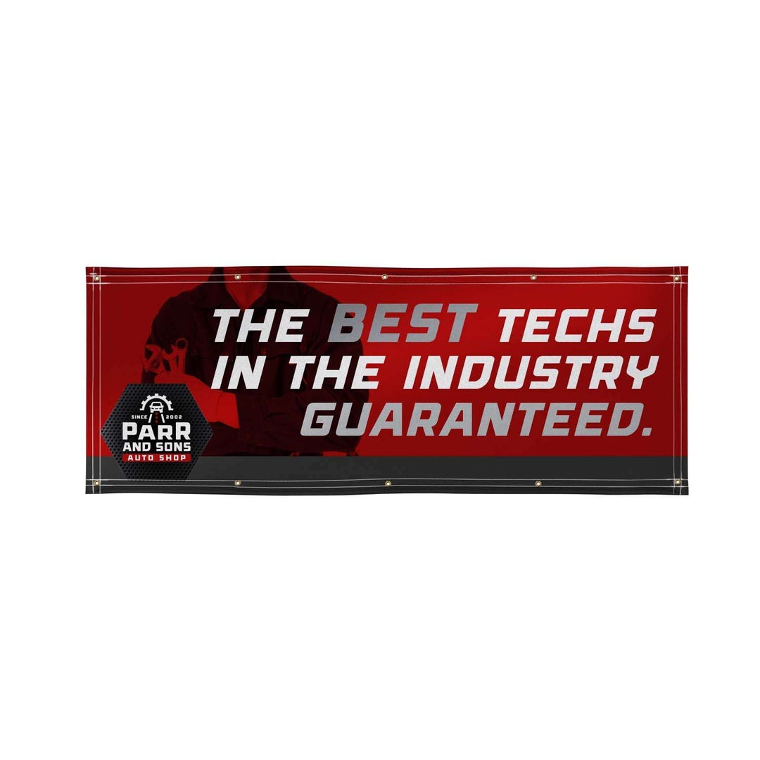 Super Poly Knit Fabric Banner