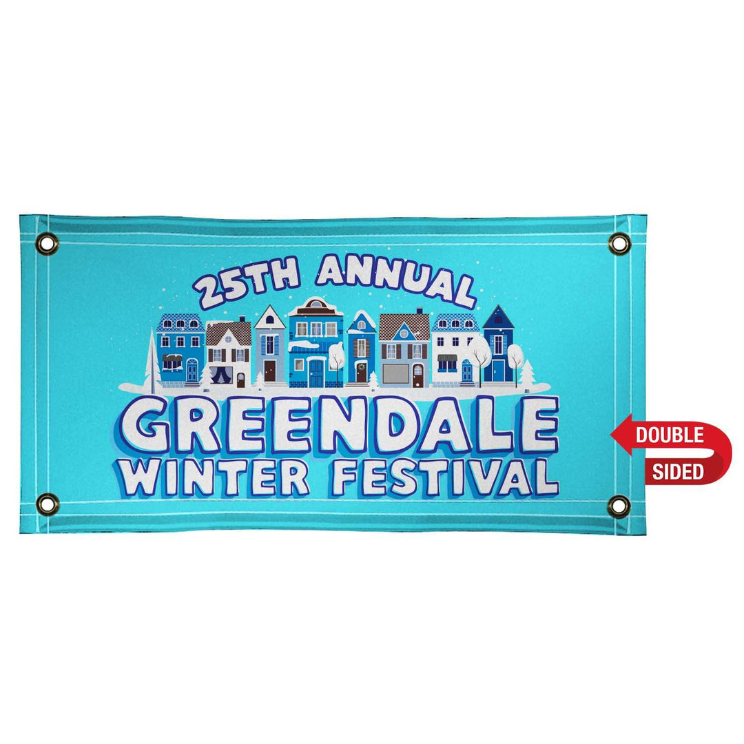 Heavy-Duty Vinyl Banner (18 oz., Double-Sided)