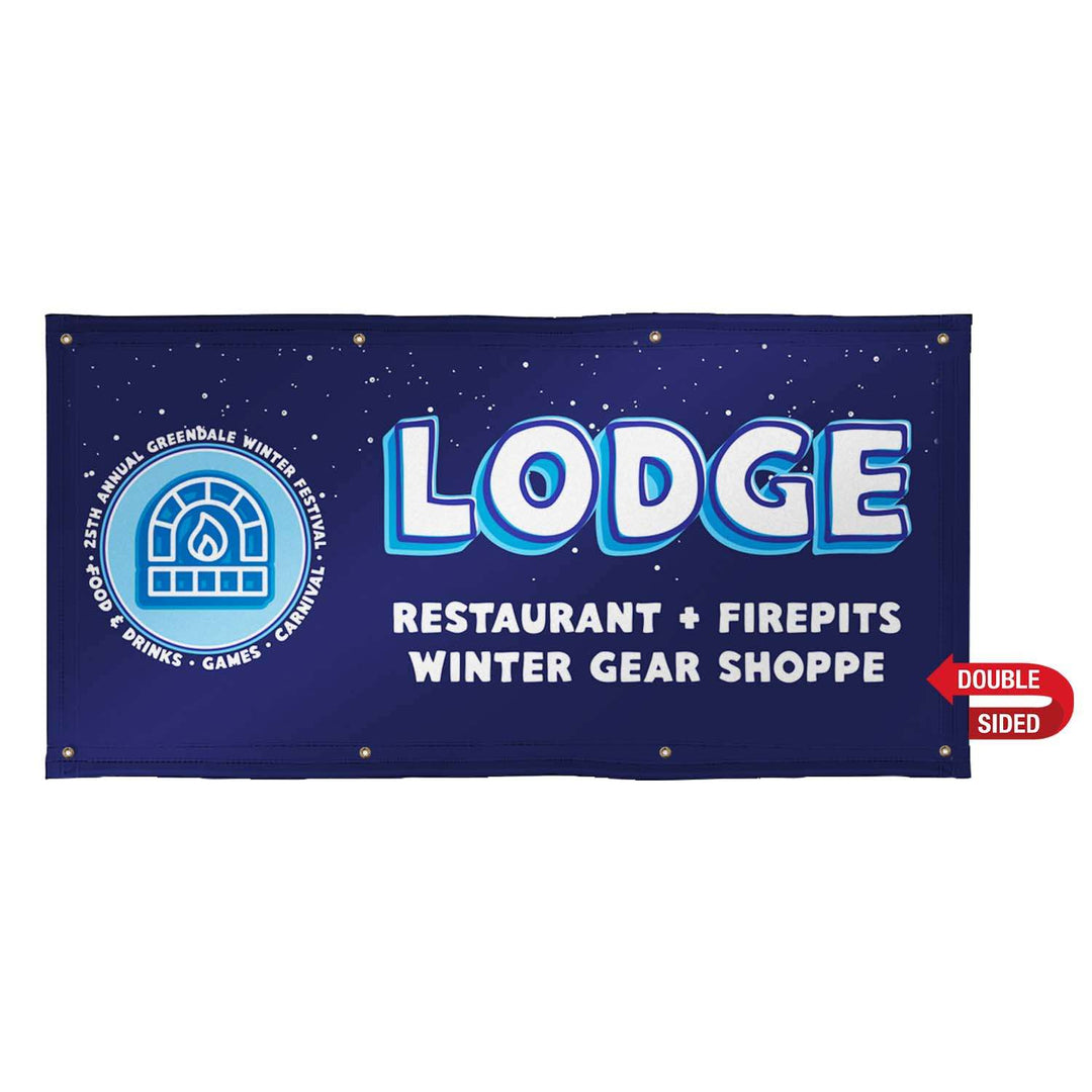 Heavy-Duty Vinyl Banner (18 oz., Double-Sided)