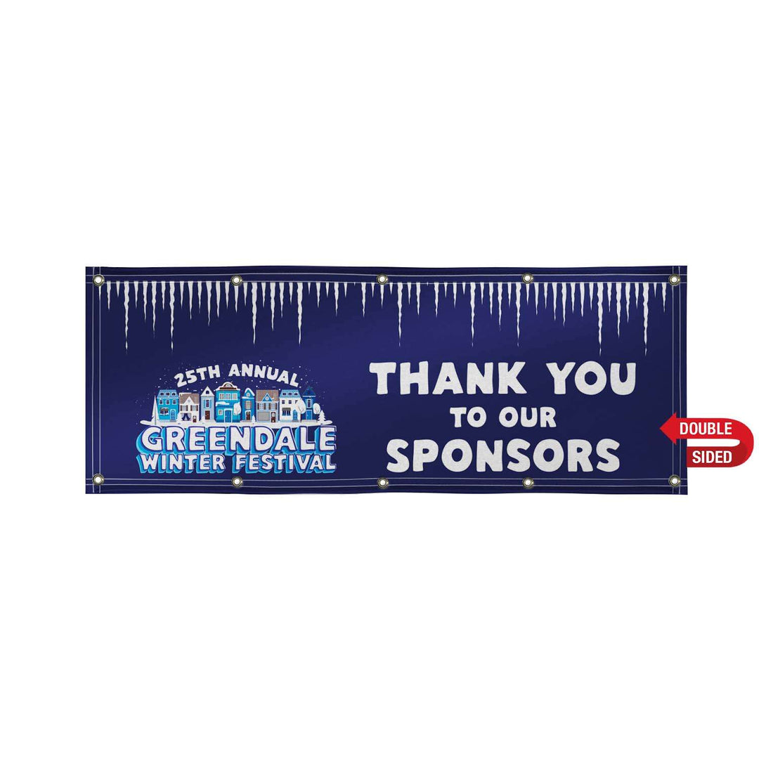 Heavy-Duty Vinyl Banner (18 oz., Double-Sided)