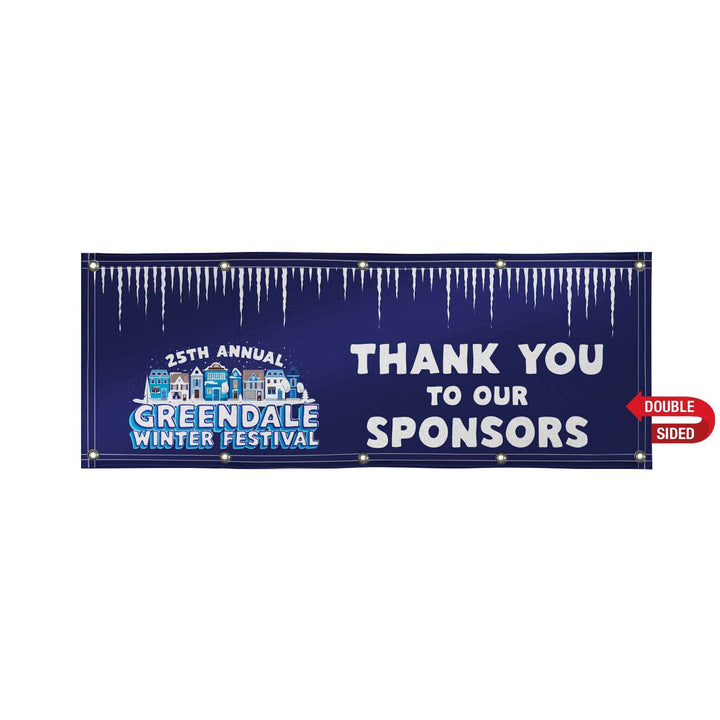 Heavy-Duty Vinyl Banner (18 oz., Double-Sided)