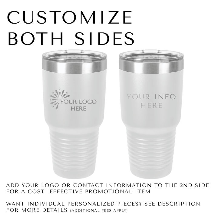 30oz Tumbler with Logo