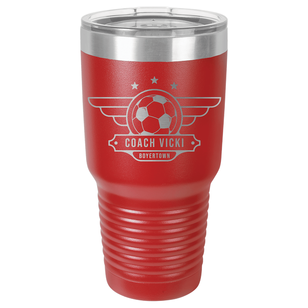 Custom Soccer Coach Gift Tumbler