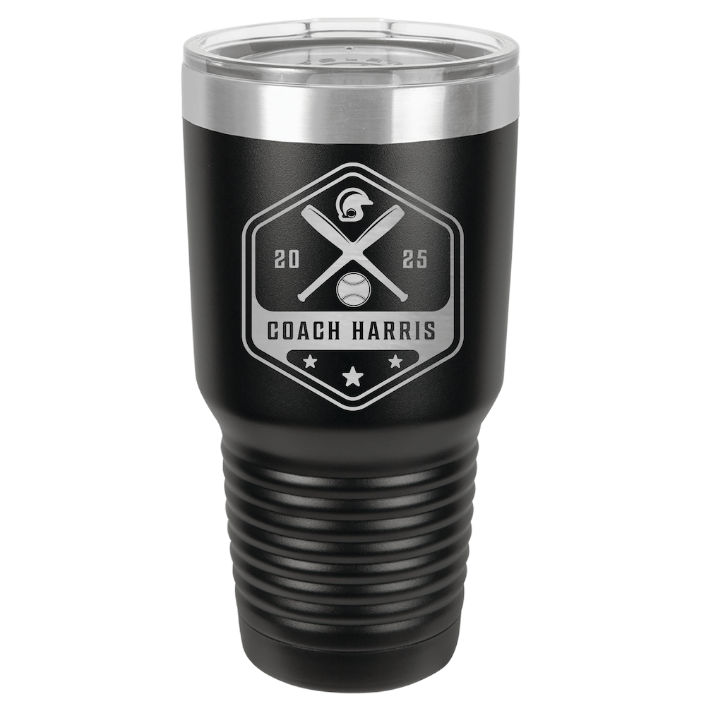 Custom Baseball Coach Appreciation Tumbler