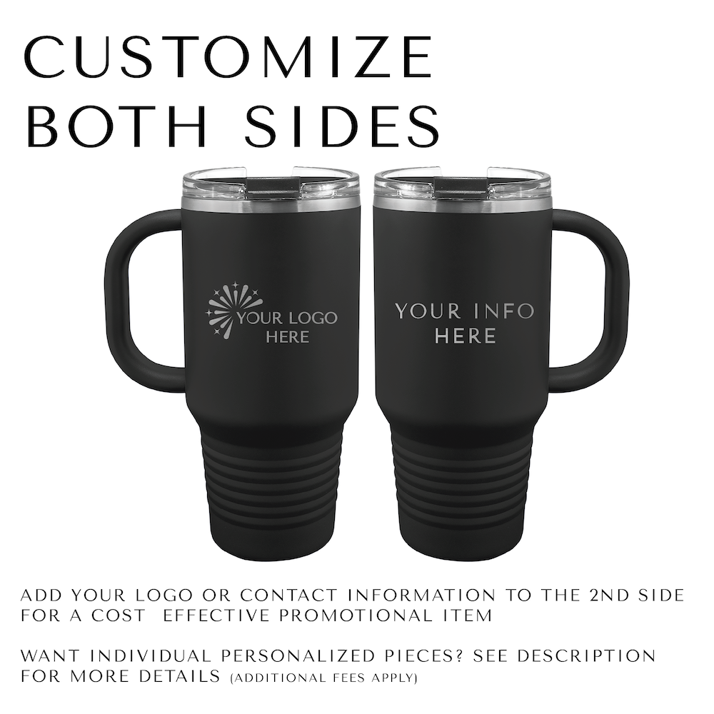 32oz Personalized Tumbler with Logo | Custom Travel Cup