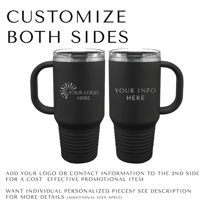 32oz Personalized Tumbler with Logo | Custom Travel Cup