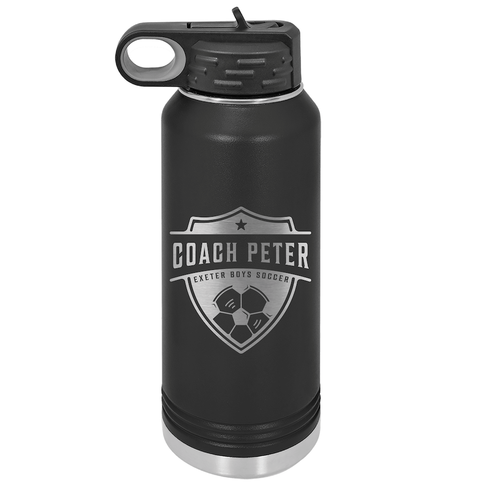 Custom Engraved Soccer Coach Tumbler