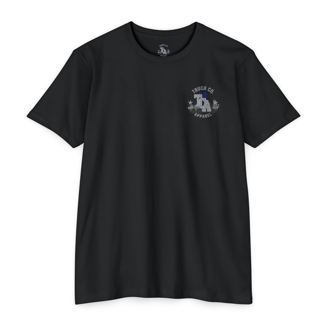 9/11 25th Anniversary Tribute T-Shirt — "We Will Never Forget" Memorial Tee