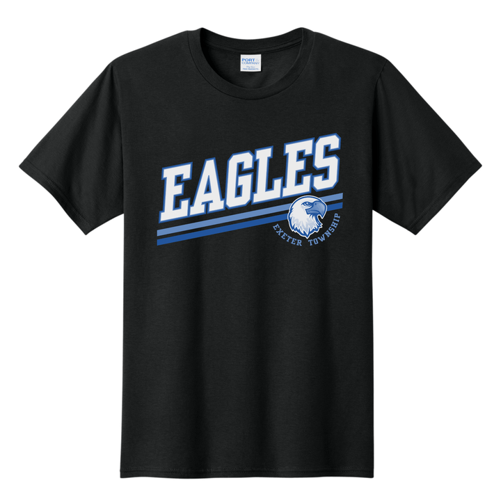 Exeter Township Eagles Varsity Stripe Fan Tee