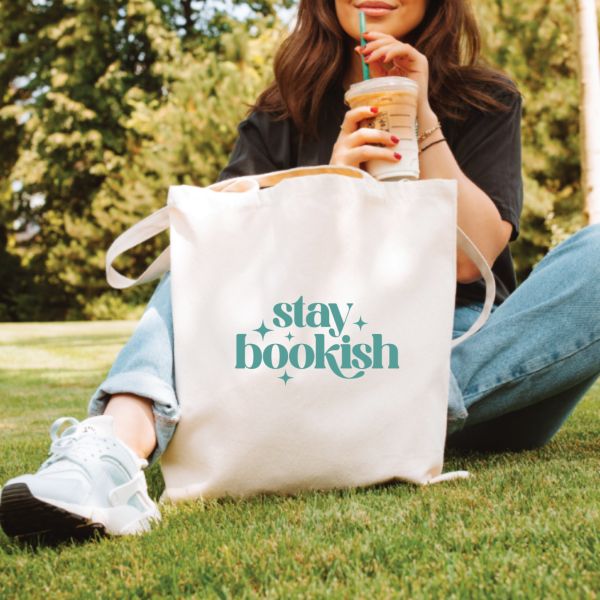 Stay Bookish Canvas Tote