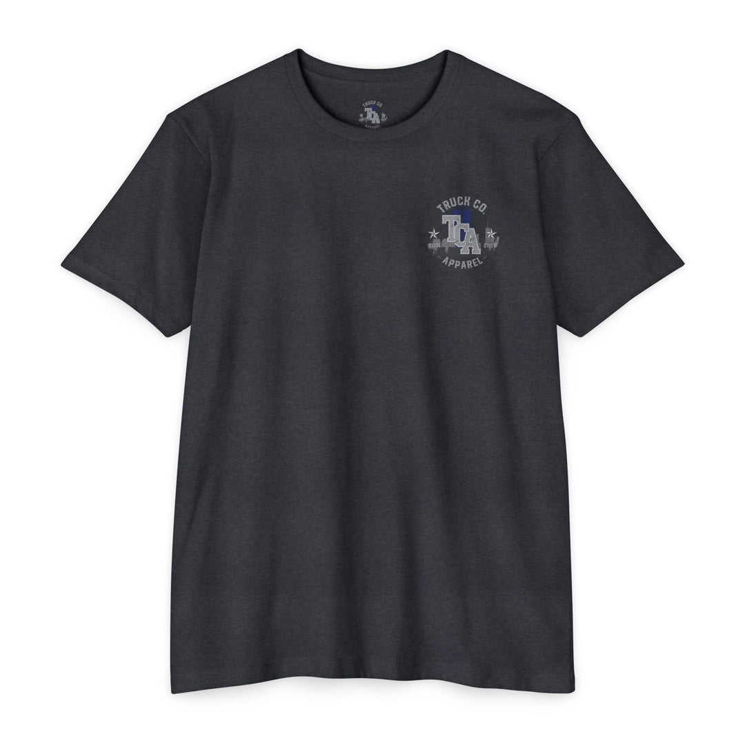 9/11 25th Anniversary Tribute T-Shirt — "We Will Never Forget" Memorial Tee