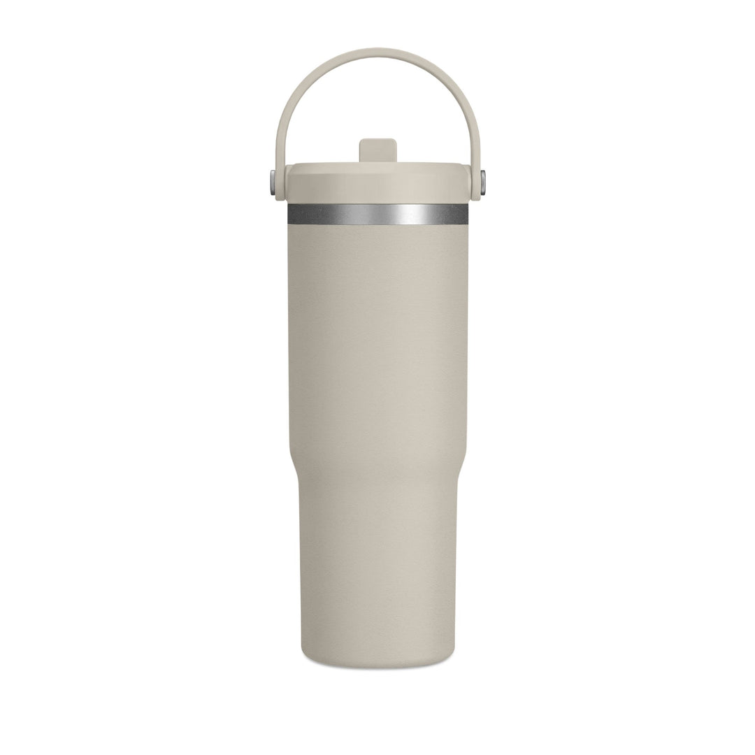 Stone 32oz insulated tumbler with carry-handle lid