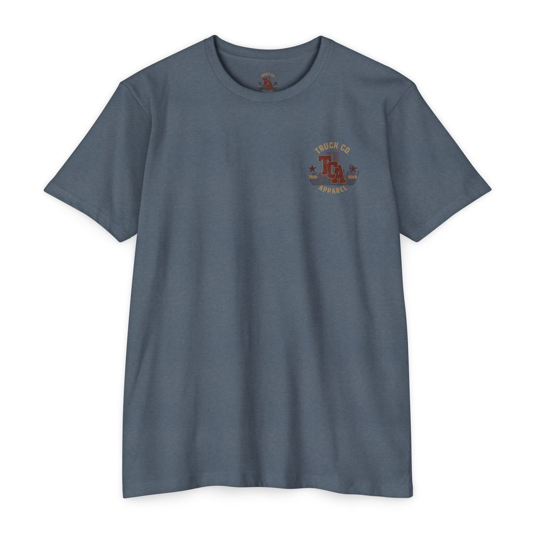 9/11 Tribute T-Shirt — Twin Towers Memorial Skyline Graphic
