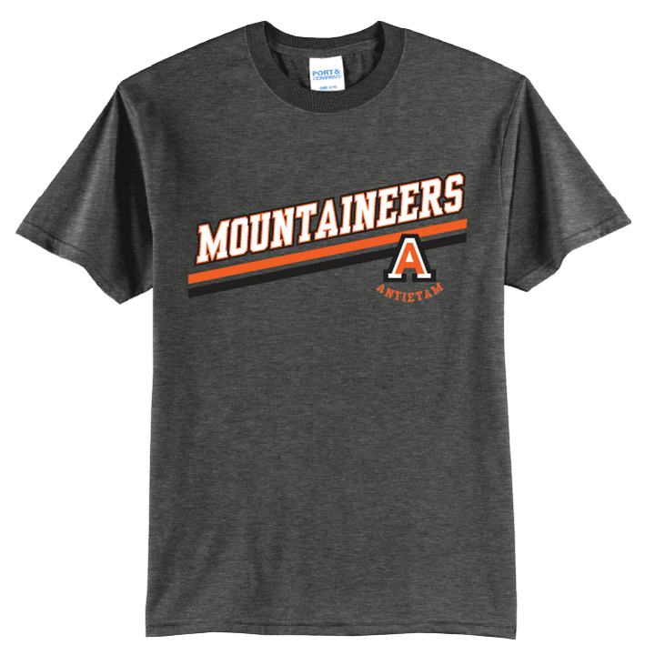 Antietam Mountaineers Varsity Stripe T-Shirt | School Spirit Tee