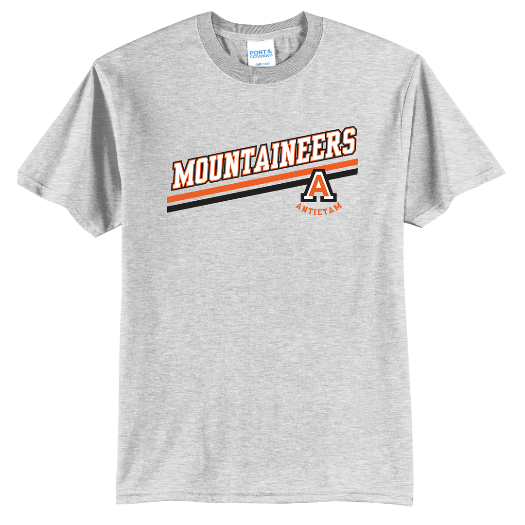 Antietam Mountaineers Varsity Stripe T-Shirt | School Spirit Tee