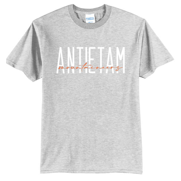 Antietam Mountaineers Script T-Shirt | School Spirit Tee