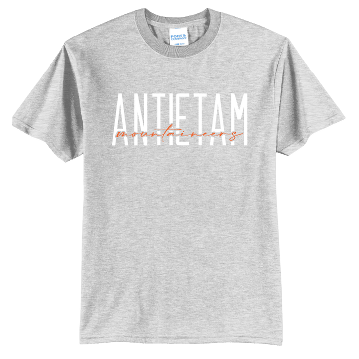 Antietam Mountaineers Script T-Shirt | School Spirit Tee