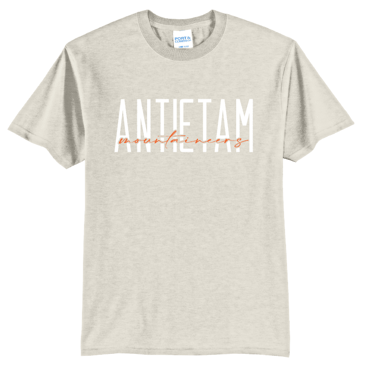 Antietam Mountaineers Script T-Shirt | School Spirit Tee