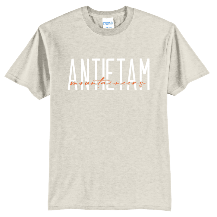 Antietam Mountaineers Script T-Shirt | School Spirit Tee