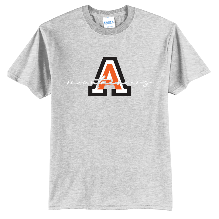 Antietam Mountaineers Script T-Shirt | Varsity Monogram Spirit Tee