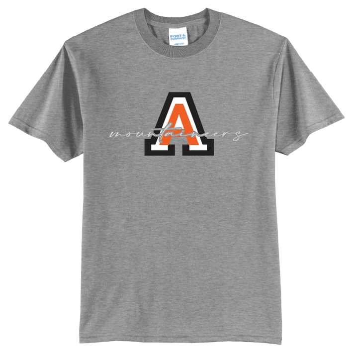 Antietam Mountaineers Script T-Shirt | Varsity Monogram Spirit Tee