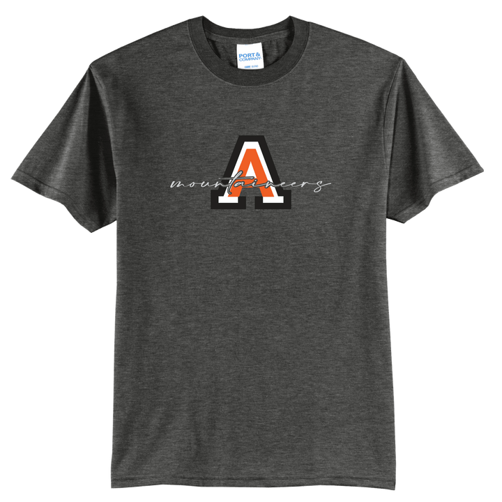 Antietam Mountaineers Script T-Shirt | Varsity Monogram Spirit Tee