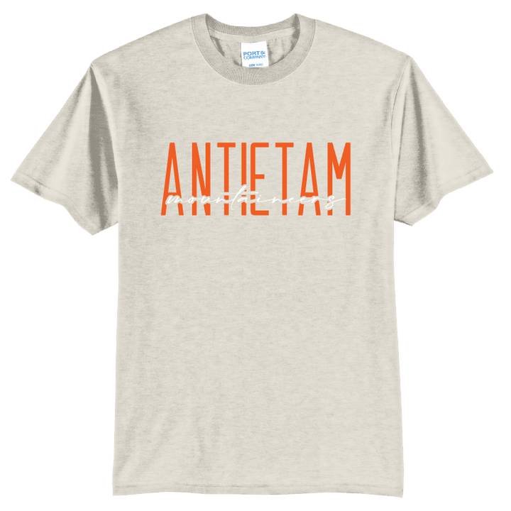 Antietam Mountaineers Tee | Modern Type School Spirit Shirt