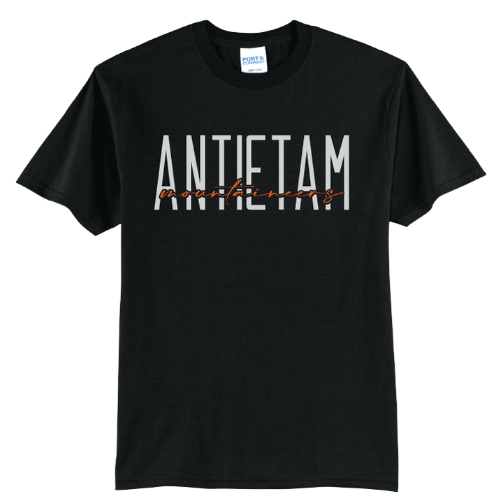 Antietam Mountaineers Script T-Shirt | School Spirit Tee