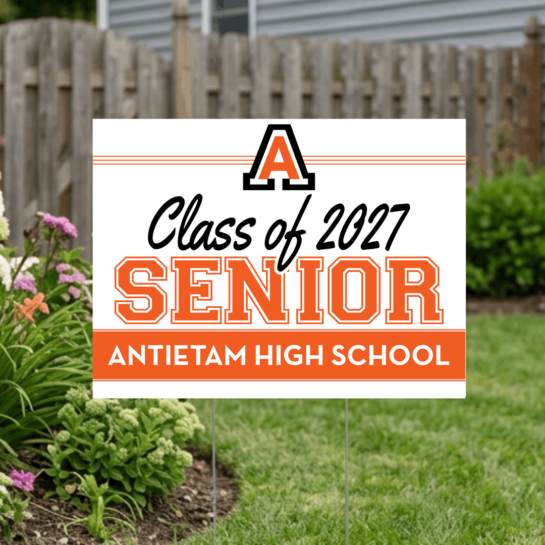 Antietam senior yard sign