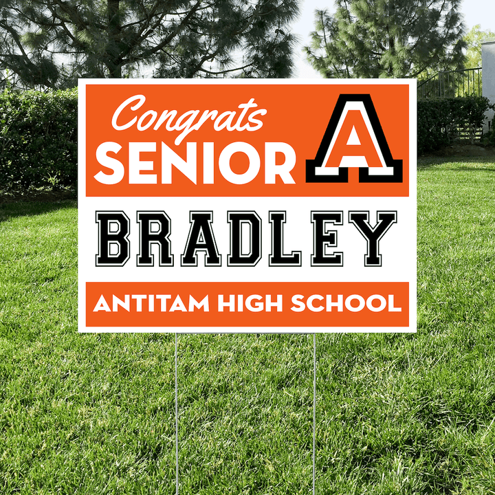Antietam senior yard sign