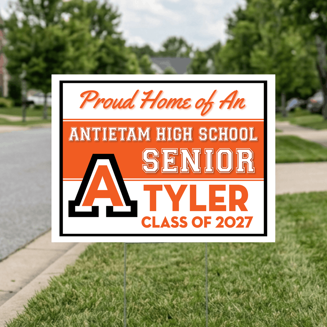Antietam senior yard sign
