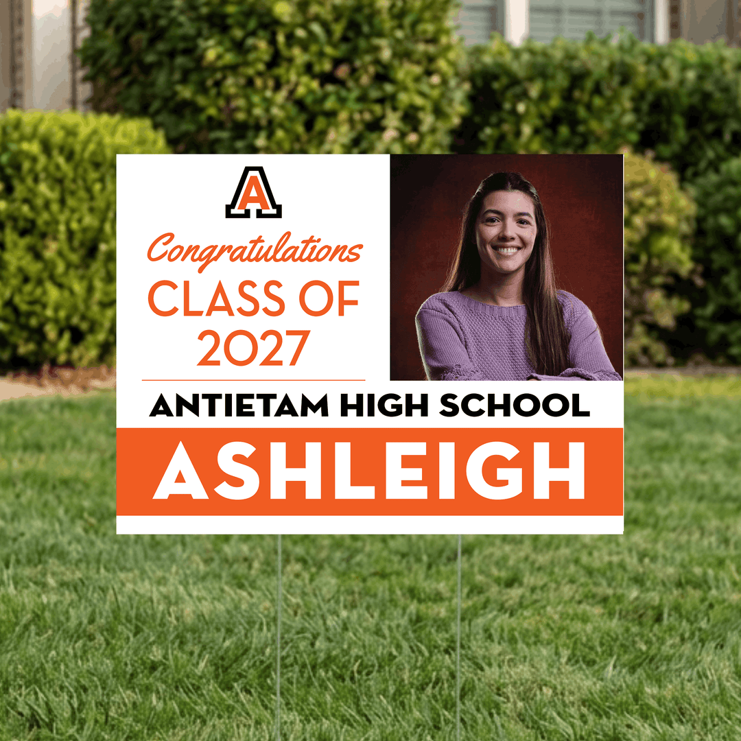 Antietam senior yard sign
