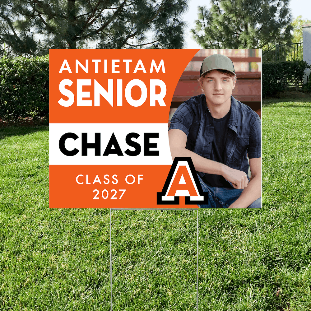 Antietam senior yard sign