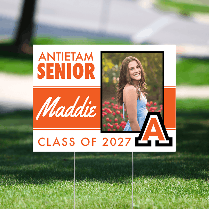 Antietam senior yard sign