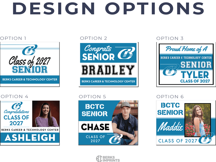 Class of 2027 BCTC Senior Yard Signs