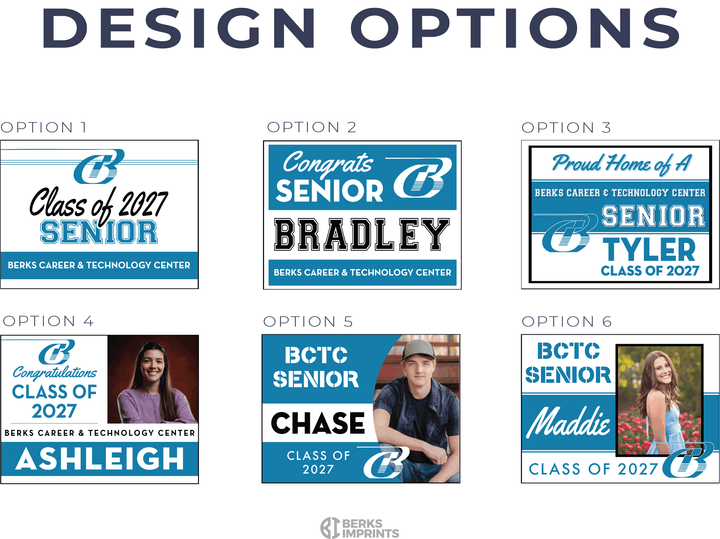 Class of 2027 BCTC Senior Yard Signs