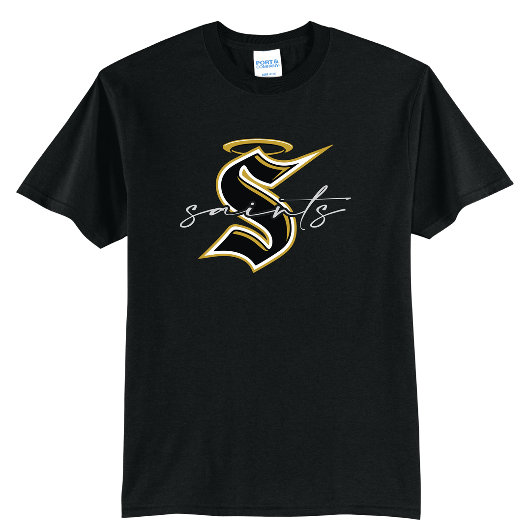 Berks Catholic Saints Script T-Shirt | Varsity Monogram Spirit Tee