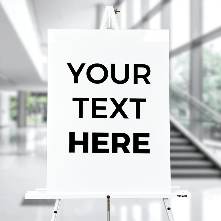 Large Custom Acrylic Sign | Business Logo, QR Code, Event & Corporate Display