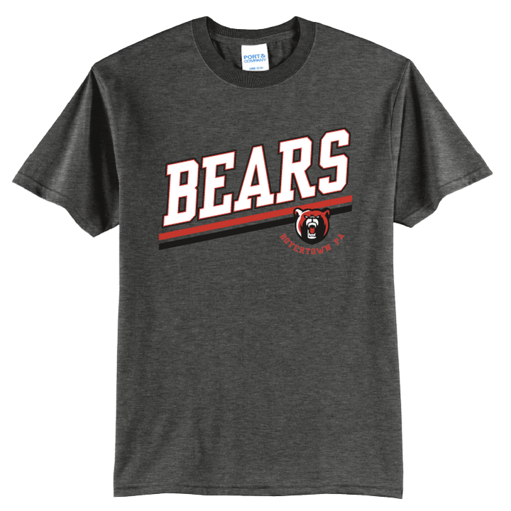 Boyertown Bears Varsity Stripe T-Shirt | School Spirit Tee