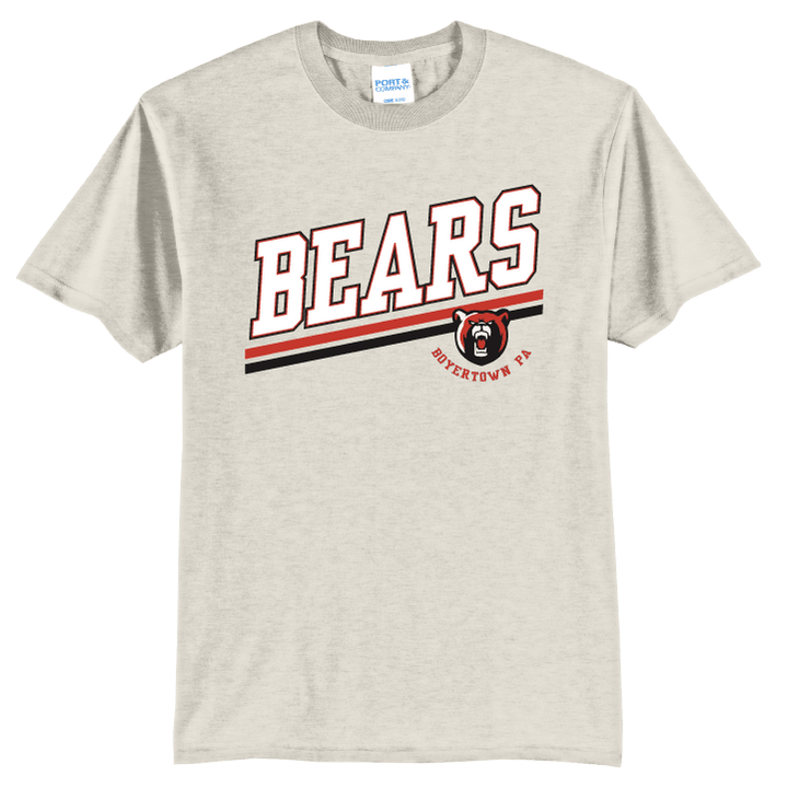 Boyertown Bears Varsity Stripe T-Shirt | School Spirit Tee