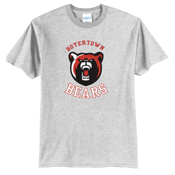 Boyertown Bears Script T-Shirt | Varsity Monogram Spirit Tee