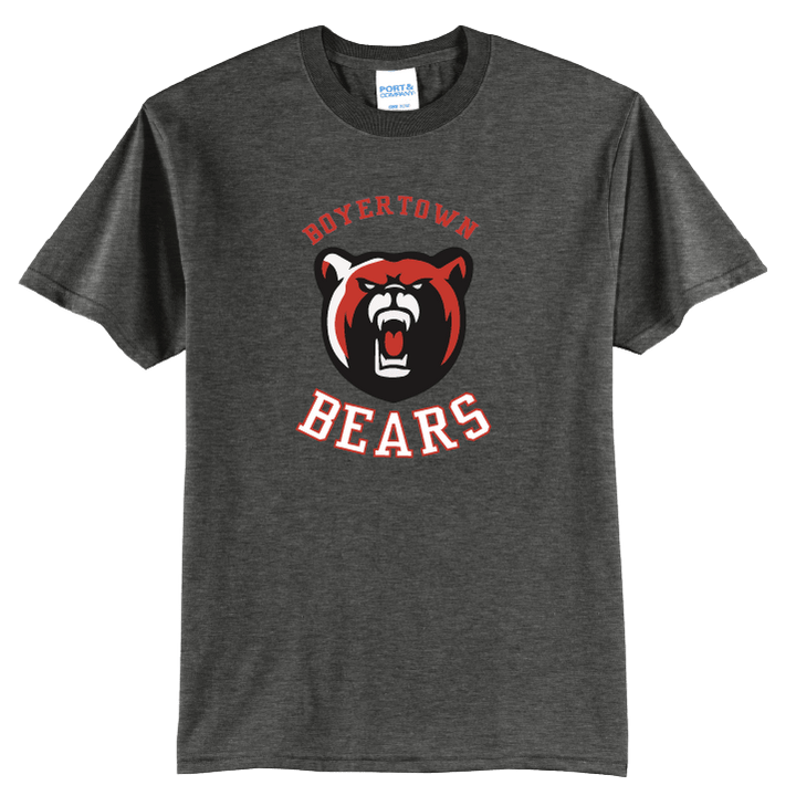 Boyertown Bears Script T-Shirt | Varsity Monogram Spirit Tee
