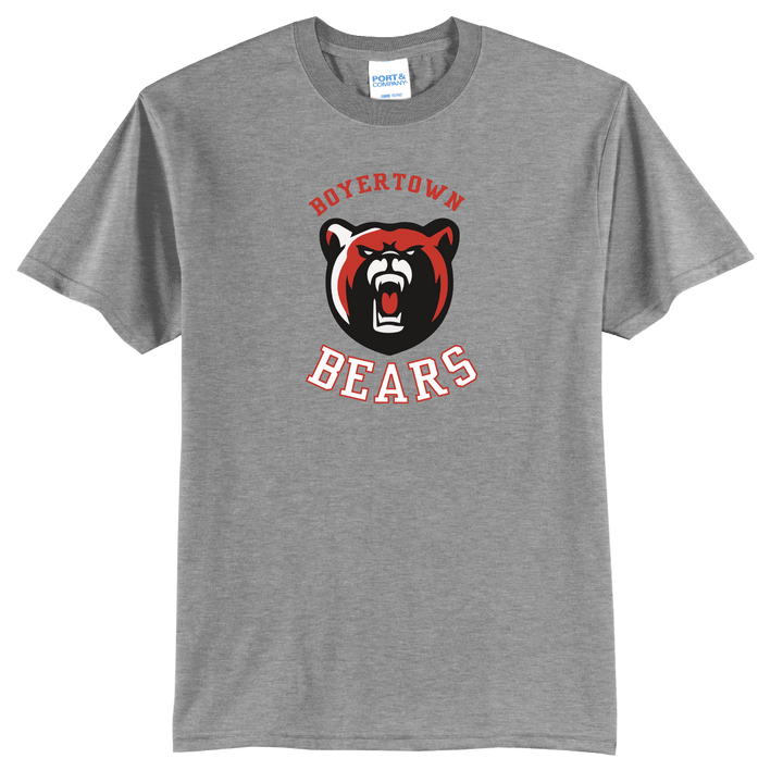 Boyertown Bears Script T-Shirt | Varsity Monogram Spirit Tee